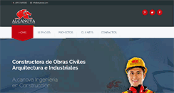 Desktop Screenshot of alcanova.com